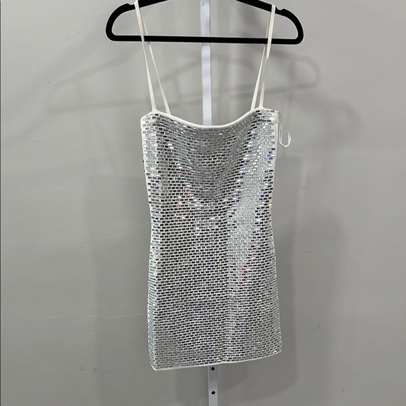 retrofete Avanya Knit Dress in White - Picture 3 of 13